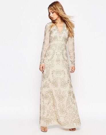 платье на свадьбу подруги зимой: Шикарное платье от британского бренда Needle and thread. Размер S (uk
