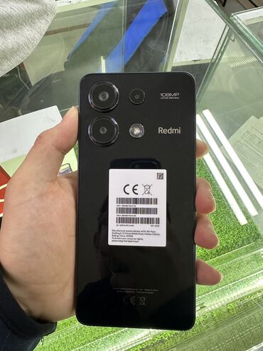 redmi a1: Redmi, Redmi Note 13, Колдонулган, 128 ГБ, түсү - Кара, 2 SIM