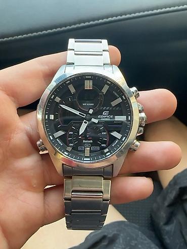 часы casio edifice: CASIO Edifice - Серия: Edifice (логотип на крышке и циферблате) - — 2