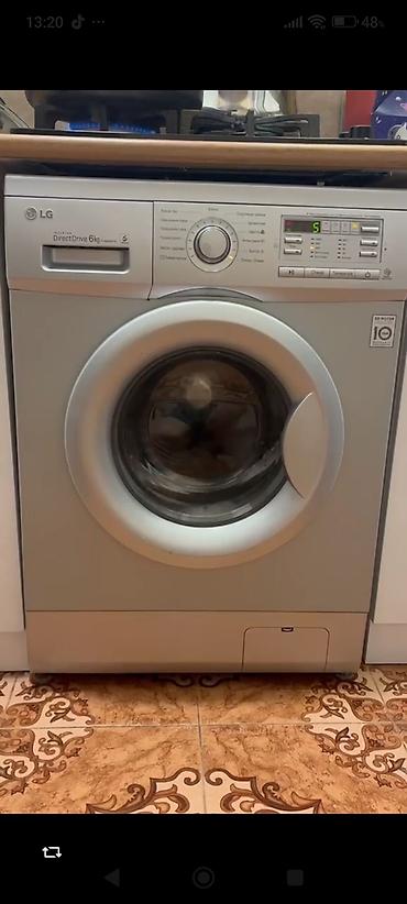 LG paltaryuyan maşın – ön yükləməli, Direct Drive 6 kq Xüsusiyyətlər lalafo.az -da LG paltaryuyan maşın – ön yükləməli, Direct Drive 6 kq Xüsusiyyətlər