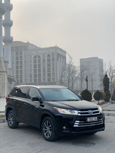 Toyota: Toyota Highlander: 2019 г., 3.5 л, Автомат, Гибрид, Кроссовер — 2