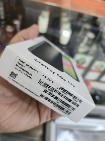 sireceken masin: Samsung Galaxy A55, 256 GB, rəng - Qara, Zəmanət, Barmaq izi, İki sim kartlı