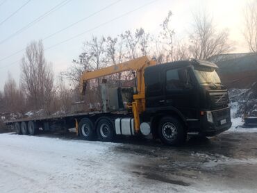 продаю эвакуатор: Продаю Вольво ФМ тягачь манипулятор, 6х4 горной тормоз 4 положение