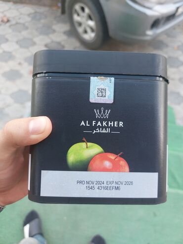 qara cins pencekler: Məhsul: Al Fakher – İki Alma (Green Apple & Red Apple) nargilə