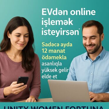 Другие специальности: Xanımlar üçün iş təklifi.Təcrübə tələb olunmur.Məhsul alqı,satqısı