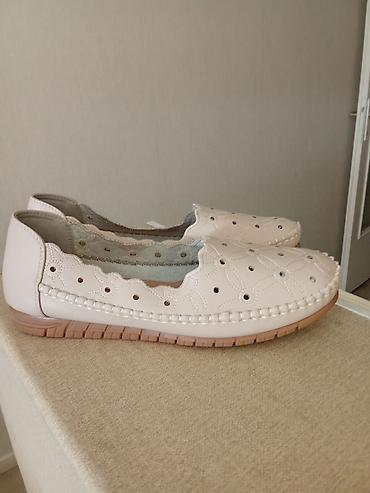 obuca todor klompe: Nove Kožne ženske mokasine 39,5 broj. Unutrašnje gazište 25, 3cm — 4
