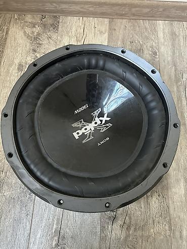 Автоэлектроника: Комплект для автозвука: сабвуферы Pioneer и Sony + усилители Nakamichi — 6