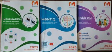 Tavalar: Magistr hazirliq kitablari - İnformatika və Məntiq - 15 AZN, Ingilis