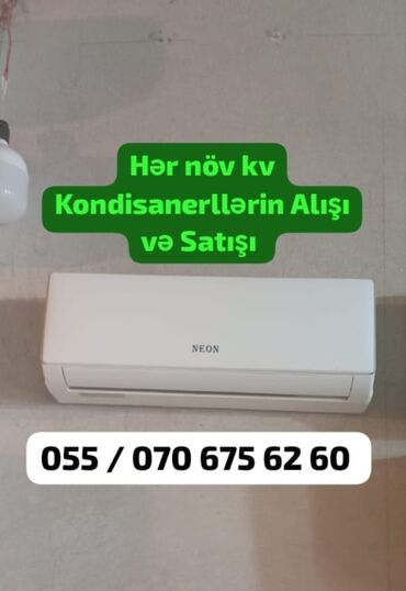 Kondisionerlər: Kondisioner AUX, 40-45 kv. m, Kredit yoxdur, Ödənişli quraşdırma