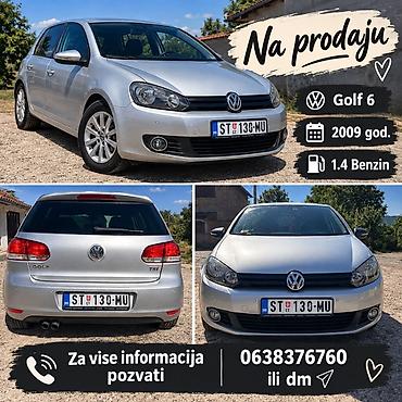 Sale cars: Volkswagen Golf 6 – 2009. godište Motor: 1.4 benzin - Hečbek sa 5 — 1