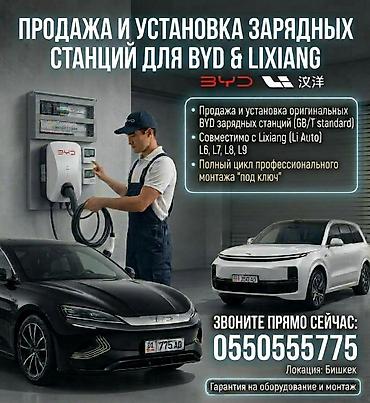 Продажа и установка зарядных станций для BYD и Lixiang (Li Auto) -