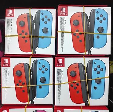 Video oyunlar və konsollar: Nintendo Switch Joy‑Con (Neon Red/Neon Blue) — orijinal ikili — 1