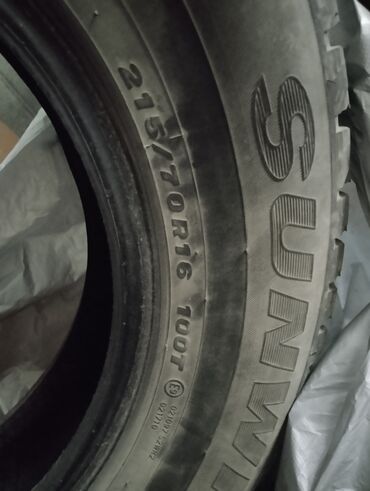 диска для матиз: Шиналар 215 / 70 / R 16, Кыш, Колдонулган, Комплект