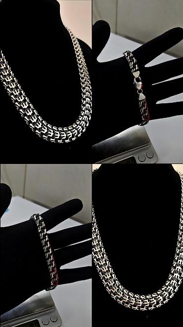 Серебряные цепочки: Цепочка, Проба 925, Мужские, Новый — 8