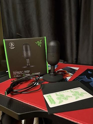 bad song plus: Razer Seiren V3 Mini — ультракомпактный USB-микрофон для стриминга — 1