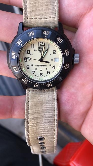 soft shell: Спортивные часы часы, Luminox, Водонепроницаемые, Мужские, Б/у — 1
