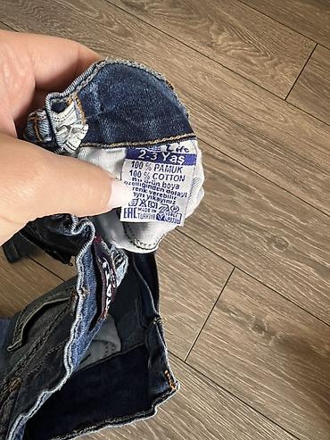 Cinslər və şalvarlar: Uşaq cinsi – 2-3 yaş - Material: 100% pambıq denim 35 azn almisam az — 2