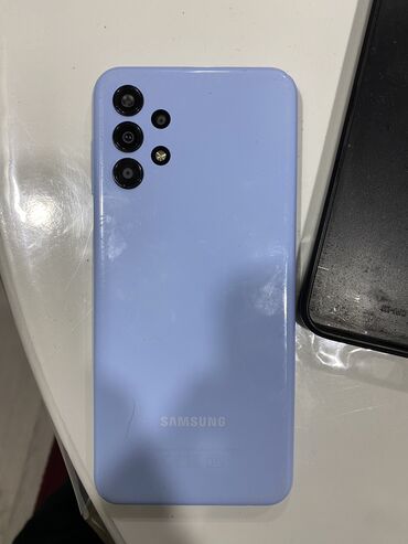 samsung galaxy s9: Samsung Galaxy A13, 64 ГБ, цвет - Голубой, Отпечаток пальца, С документами, Две SIM карты