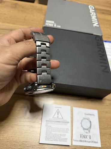 аудио техника: Garmin Fenix 8 amoled sapphire duo С двумя ремешками,в хорошем — 9