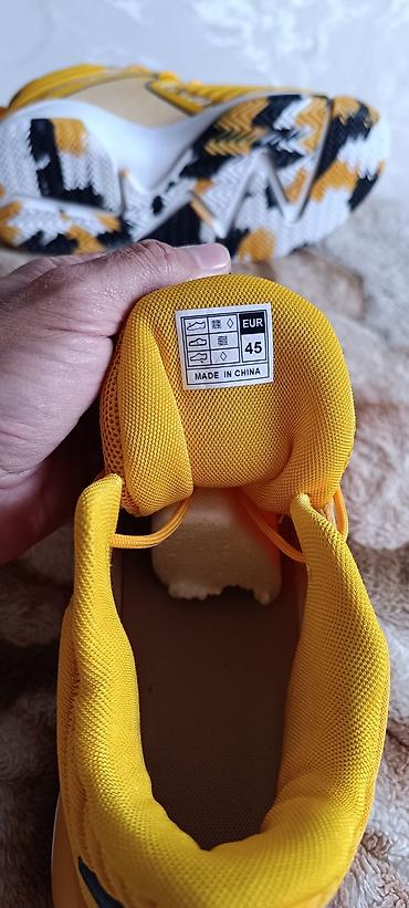 Кроссовки и спортивная обувь: Мужские кроссовки, 45, Jordan, Новый, цвет - Желтый, Самовывоз — 5