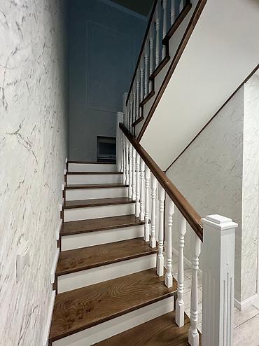 Обшивка лестниц: Сапатуу тепкичтерди жасайбыз шпондолгон фанер менен байланышыныздар! — 8