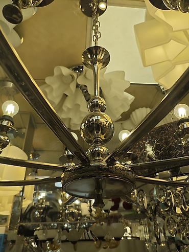 omid cilcıraq: Çılçıraq, 8 lampa, Metal — 4
