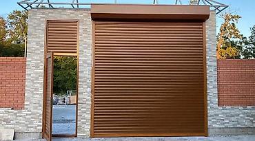 taxta satilir: Jalüz qapı - Material: davamlı alüminium lamellər, korroziyaya və — 1