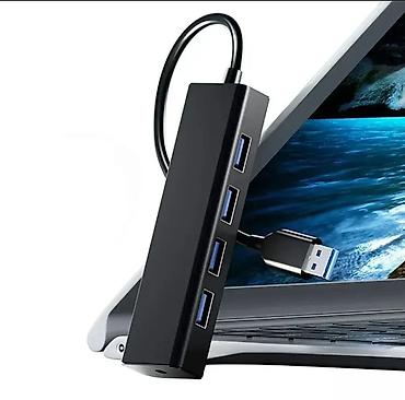 android tv box kupujemprodajem: Visok kvalitet USB HUB 4 Porta 3.0 HI-SPEED - CRNI 💻 Dobrodošli u — 1