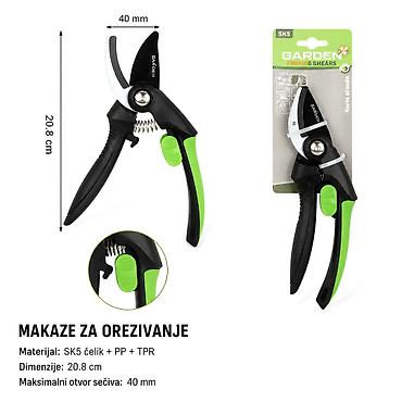 KMT Makaze za orezivanje sa sigurnosnom bravom 2315009 Baštenske
