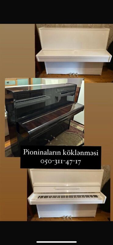 фано инструмент: Hər növ pioninaların köklənməsi