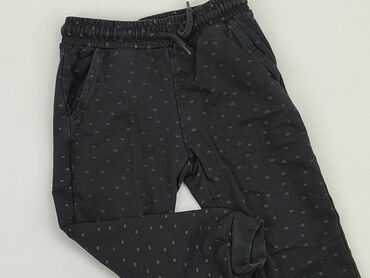 czarne podkoszulki: Sweatpants, Lindex Kids, 3-4 years, 98/104, condition - Good