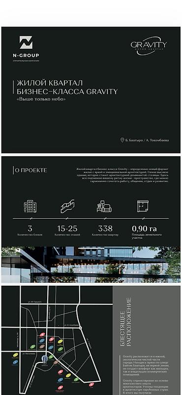 жк атмос бишкек: 2 бөлмө, 77 м² — 3