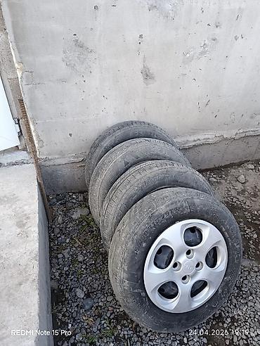 резина 155 80 13: Комплект из 4 колес в сборе для Kia: - Шины Kumho 155/80 R13 79T — 1