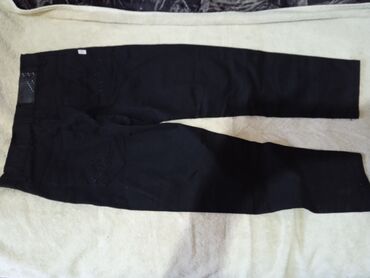 брюки клещ: Джинсы и брюки, цвет - Черный, Новый