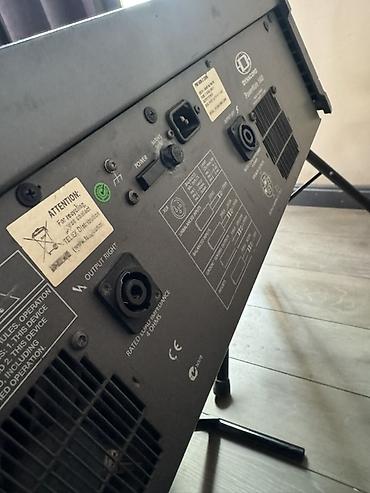 dynacord cms 1600: Dynacord PowerMate 1600 gücləndiricili mikser - 2×700 W (4 Ohm) — 4