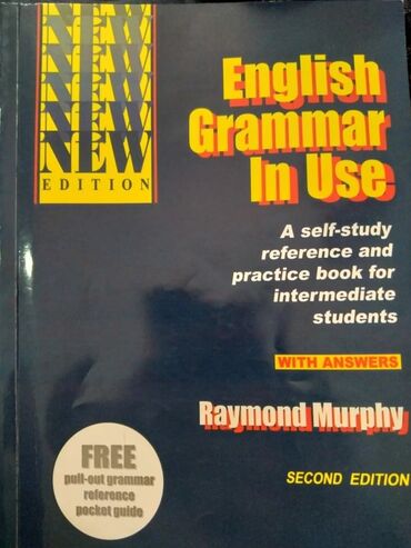 ingiliscə danışıq kitabçası pdf: English Grammar in Use with answers - intermediate level (Raymond