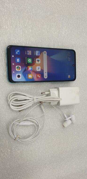 Redmi: Redmi, Redmi Note 10, Б/у, 128 ГБ, цвет - Голубой, 2 SIM — 9