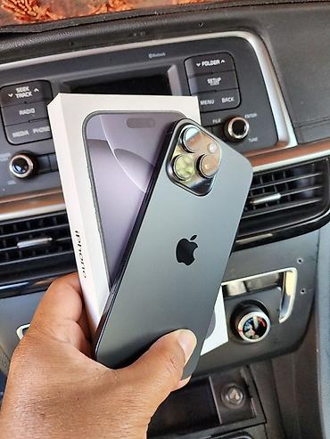 дрон видео: IPhone 16 Pro Max, Б/у, 256 ГБ, Графит, Коробка, 85 % — 3