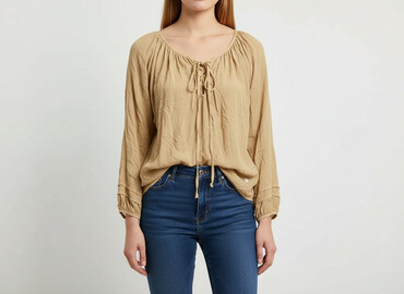 wzorzysta bluzki reserved: Women's blouse, size S