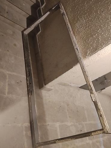 seyf demir qapi: Dəmir giriş qapısı (ikiüzlü) - Material: möhkəm metal konstruksiya — 5