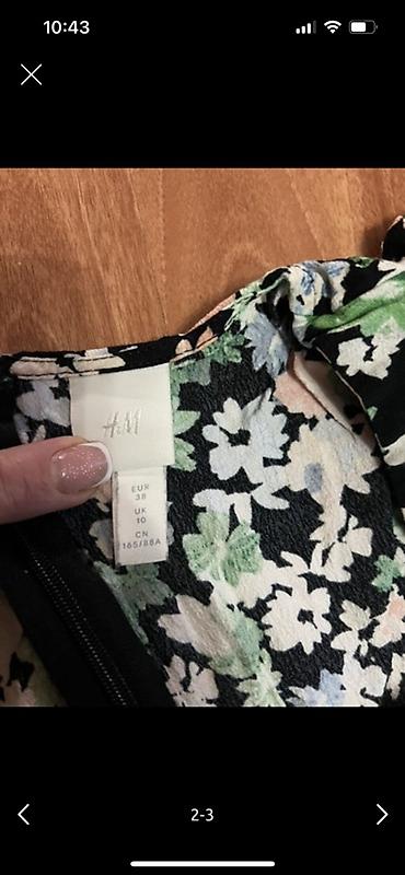 Платья: Повседневное платье, Макси, H&M, M — 2