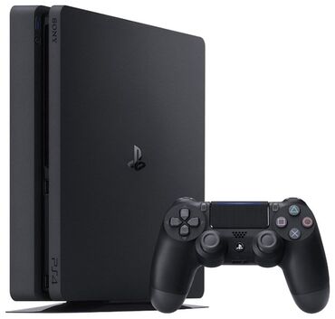 PS4 (Sony Playstation 4): Salam Ps4 Slim 1 TB yaddaşlı satılır