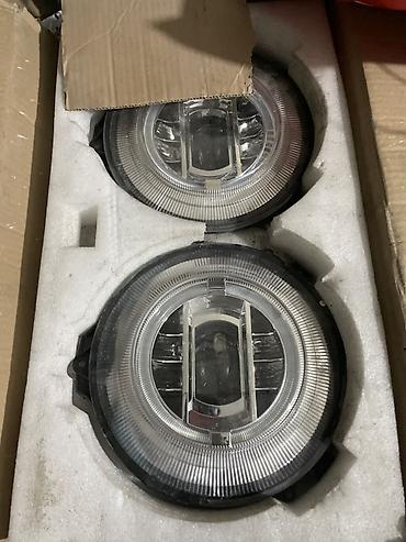 led lights: Круглые светодиодные фары головного света (комплект 2 шт.) Фара на — 1