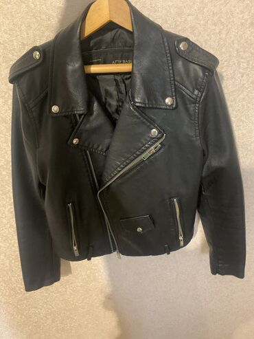 кожаные куртки в бишкеке: Кожаная куртка, Классическая модель, Приталенная модель, Укороченная модель, M (EU 38)