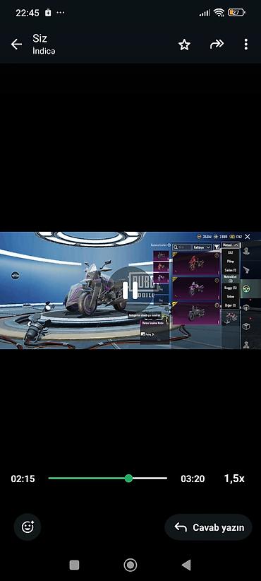 Digər aksesuarlar: PUBG Mobile hesabı – zəngin skin və kolleksiya - Oyun: PUBG Mobile - — 16