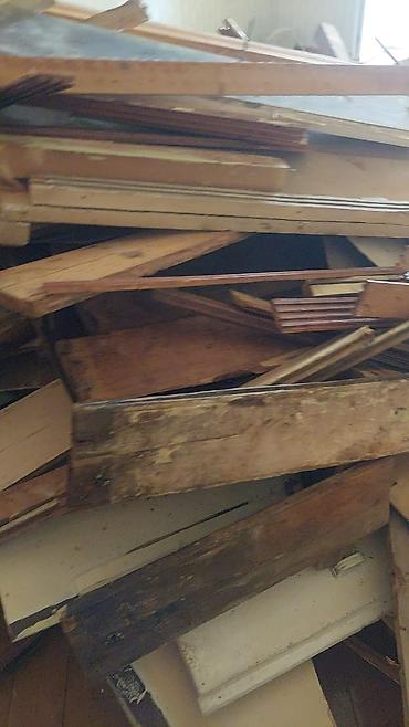 Ev və bağ: Taxta tullantıları və söküntü materialları - Mənbə: mənzil daxili — 1