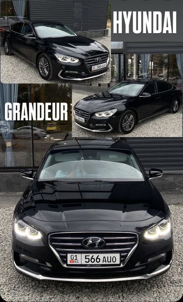 Частная аренда авто: Сдаю Hyundai Grandeur, Посуточно, Без водителя, | Залог, Водительские права, От 18 лет