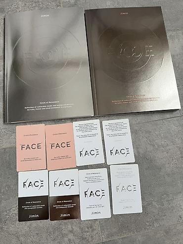 CD, DVD дисктер: Альбом Jimin — FACE (версия Photobook). Комплект из двух вариантов — 3