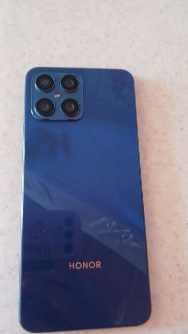 Honor: Honor 8X, 128 GB, rəng - Göy, Barmaq izi, Face ID