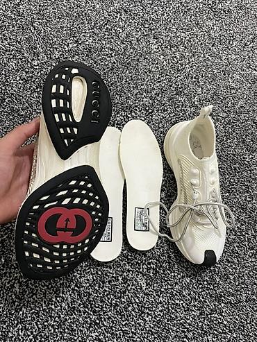 кеды gucci: Мужские кроссовки, 41, Gucci, Новый, цвет - Белый — 2